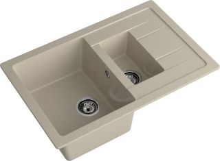 Мойка кухонная GranFest CLASSIC Q-775KL топаз